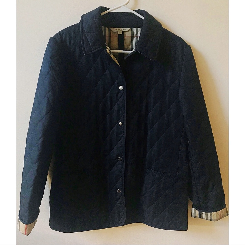 Burberry quilted coat